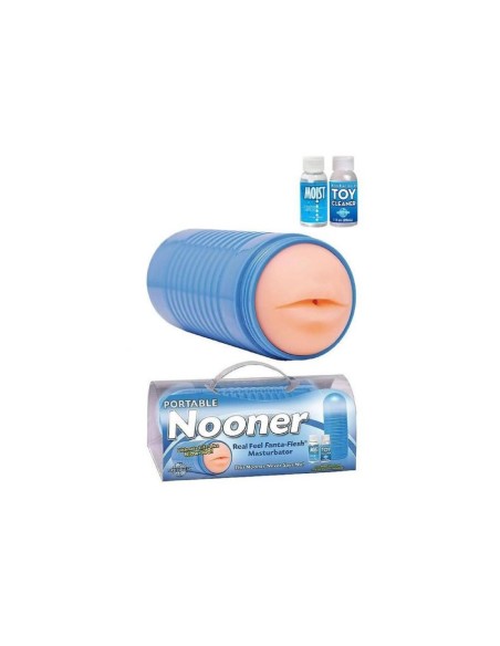 PORTABLE NOONER MASTURBATOR MOUTH