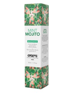 EXSENS WARMING MASSAGE OIL MINT MOJITO 5