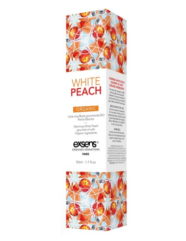 EXSENS WARMING MASSAGE OIL WHITE PEACH O