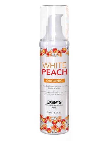 EXSENS WARMING MASSAGE OIL WHITE PEACH O