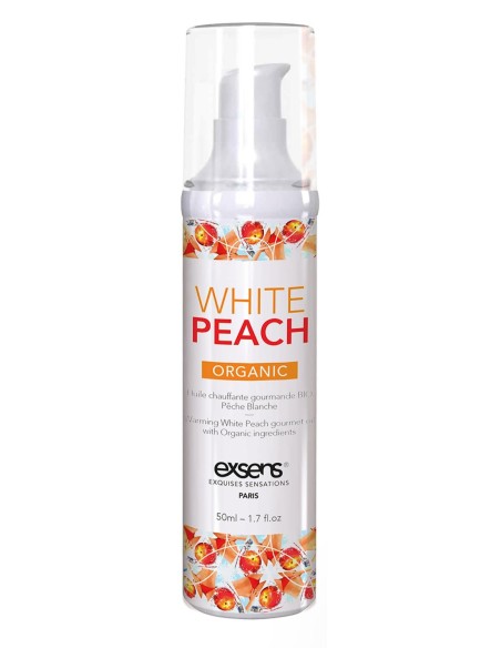 EXSENS WARMING MASSAGE OIL WHITE PEACH O