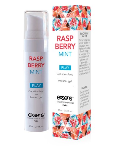 EXSENS AROUSAL GEL RASPBERRY MINT 15ML