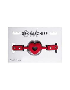 SPORTSHEETS SM AMOR BALL GAG RED