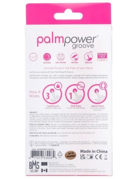 palmpower Groove Mini Wand Fuc