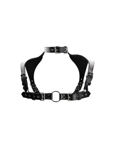 Men Harness with Neck Collar - One Size