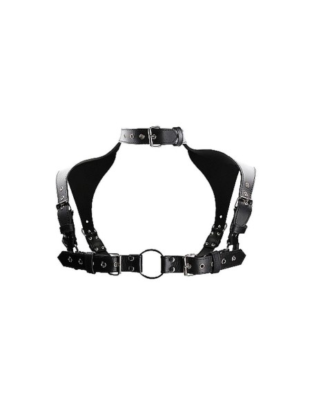 Men Harness with Neck Collar - One Size