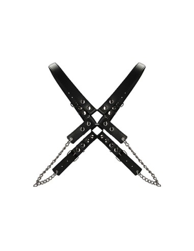 Men's Chain Harness - One Size - Black