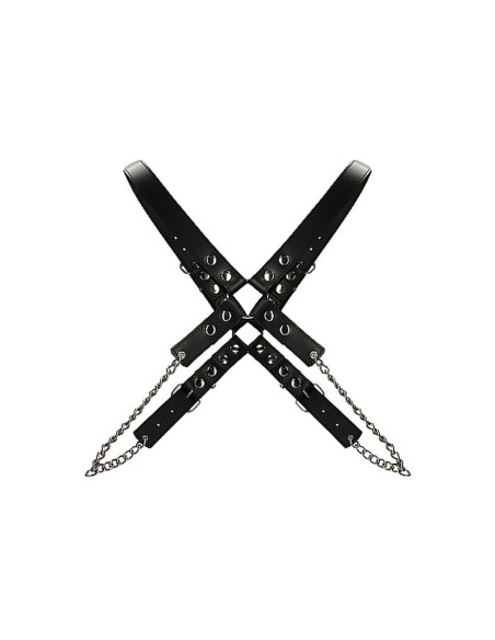 Men's Chain Harness - One Size - Black