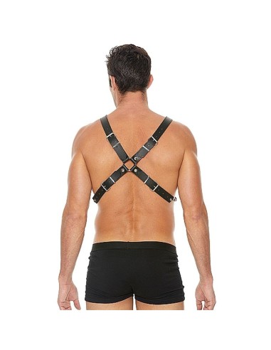 Men's Chain Harness - One Size - Black