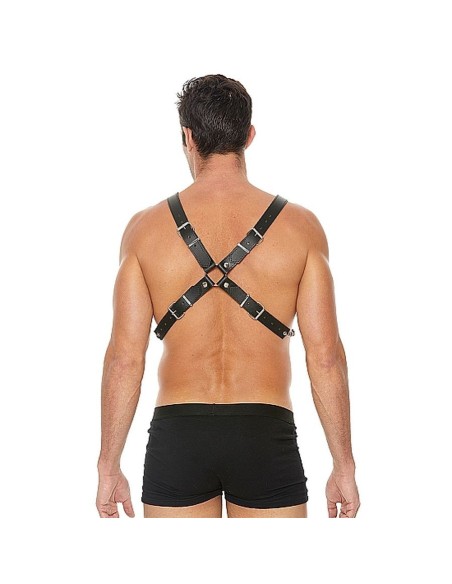Men's Chain Harness - One Size - Black