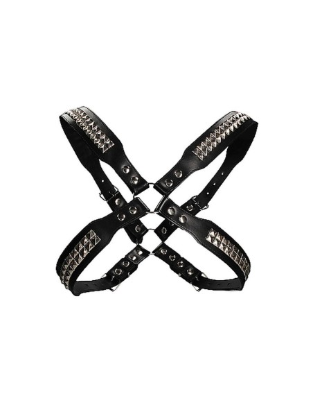 Men's Pyramid Stud Body Harness - One Sk