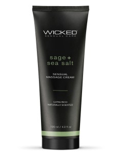 WICKED SENSUAL MASSAGE CREAM 120ML SAGE 2