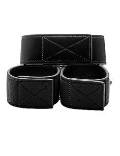 Reversible Collar and Wrist Cuffs - Blac acquista online su Porky's Store