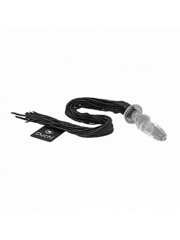 Whip Butt Plug Bonded Leather