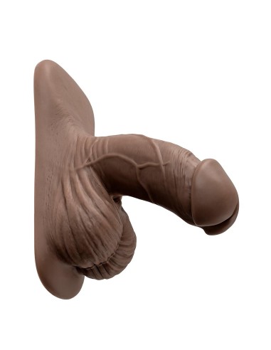 GENDER X 4 INCH SILICONE PACKER DARK