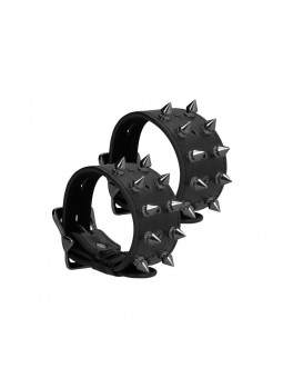 Handcuffs with Spikes - Black