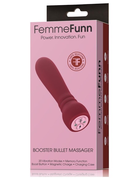 FEMMEFUNN BOOSTER BULLET MAROON