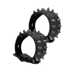 Ankle Cuffs with Spikes - Black acquista online su Porky's Store
