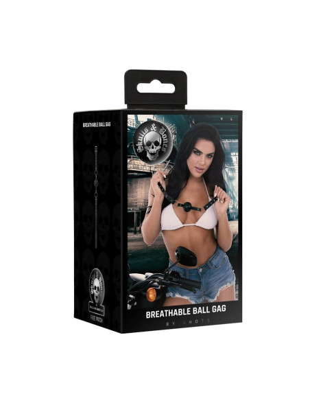 Breatheable Ball Gag - Black acquista online su Porky's Store