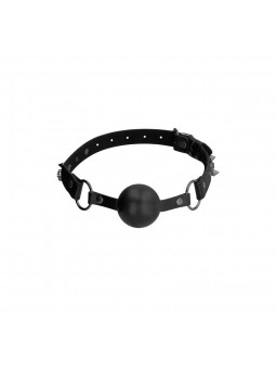 Silicone Ball Gag - Black