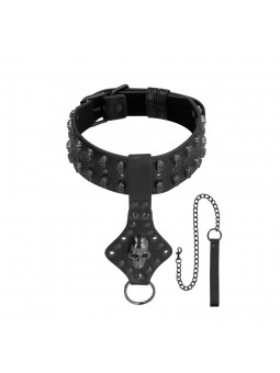 Neck Chain with Skulls and...