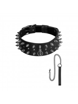 Neck Chain with Spikes and...