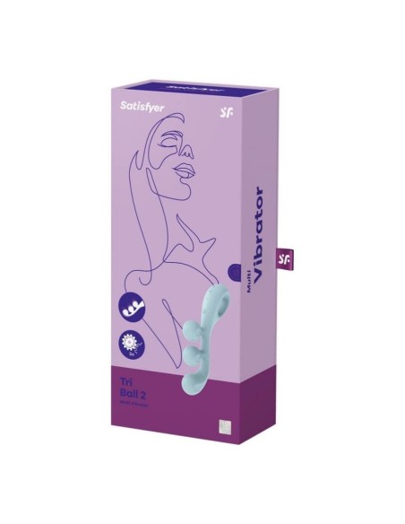 SATISFYER Tri Ball 2 light blue
