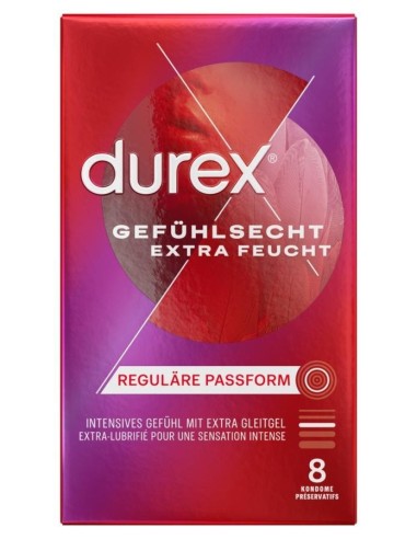 Durex Gefühl.extra lubr. 8pc