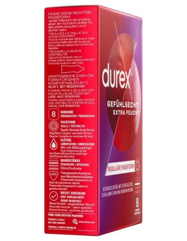 Durex Gefühl.extra lubr. 8pc