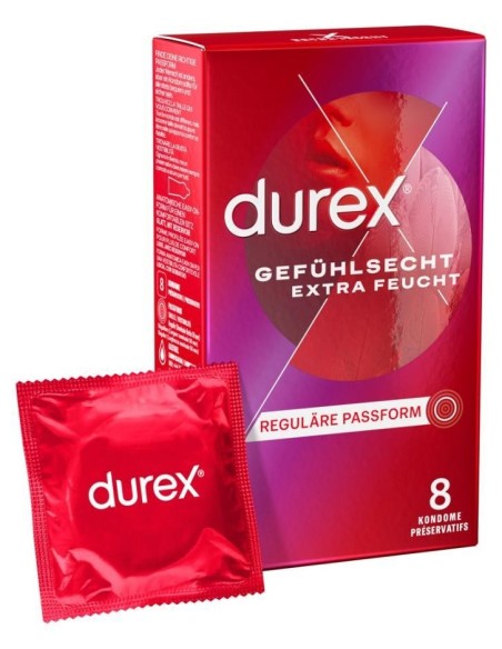 Durex Gefühl.extra lubr. 8pc