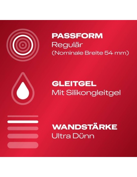 Durex Gefühlsecht Ultra x 8