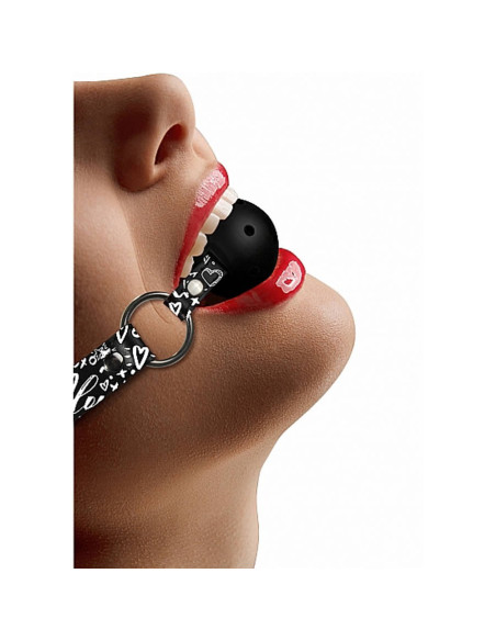Breatheable Ball Gag - Love Street Art acquista online su Porky's Store
