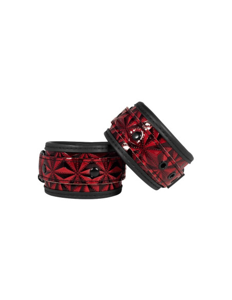 Luxury Hand Cuffs - Burgundy acquista online su Porky's Store
