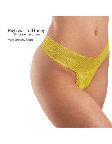 SECRET PANTY 2 - NEON YELLOW