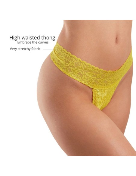 SECRET PANTY 2 - NEON YELLOW