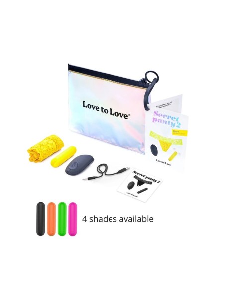 SECRET PANTY 2 - NEON YELLOW