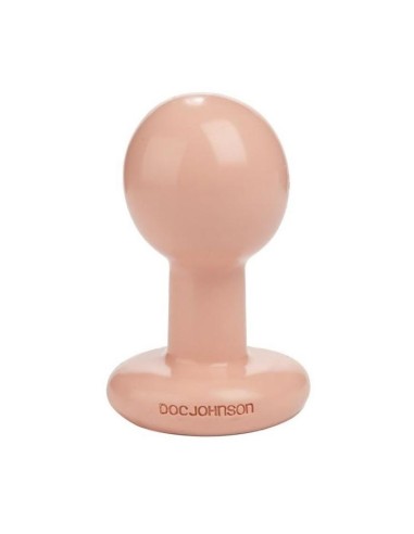 DOC JOHNSON ROUND BUTT-PLUG SMALL FLESH