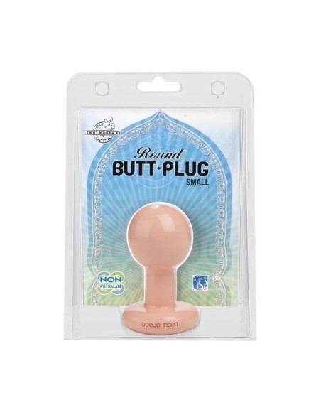 DOC JOHNSON ROUND BUTT-PLUG SMALL FLESH