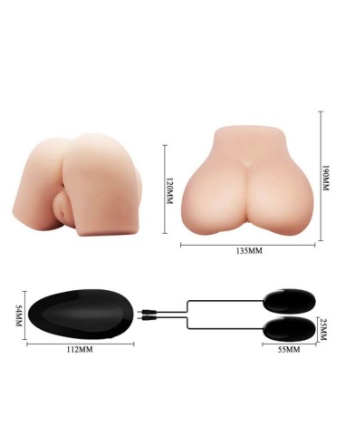 Crazy Bull vagina and anall realistic