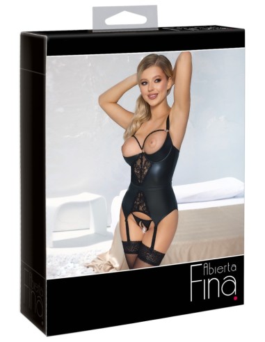 Suspender shirt and thong