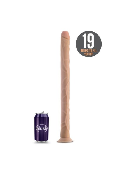 DR. SKIN 19 INCH DILDO BEIGE