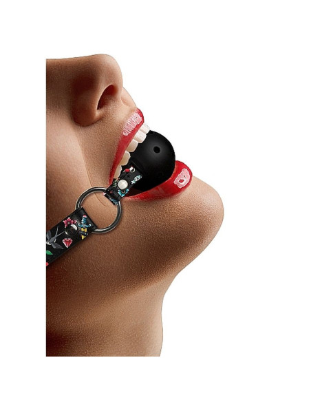 Breatheable Ball Gag - Old School Tattoo acquista online su Porky's Store
