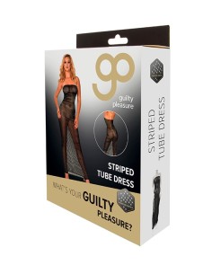 GP PRINTED DATEX STRIPED TUBE DRESS 2