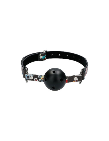 Breatheable Ball Gag - Old School Tattoo acquista online su Porky's Store