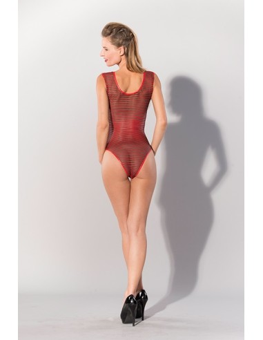 GP PRINTED DATEX STRIPED TEDDY RED