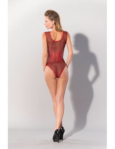 GP PRINTED DATEX STRIPED TEDDY RED