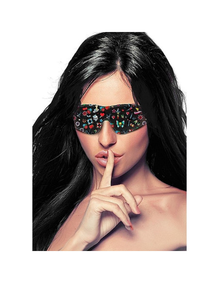 Printed Eye Mask - Old School Tattoo Sty acquista online su Porky's Store