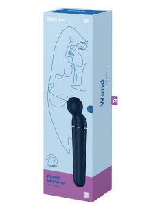 SATISFYER PLANET WAND-ER BLUE + ROSEGOLD