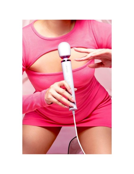 LE WAND POWERFUL PETITE PLUG IN WHITE