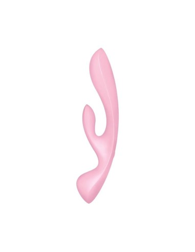 SATISFYER TRIPLE OH - ROSA